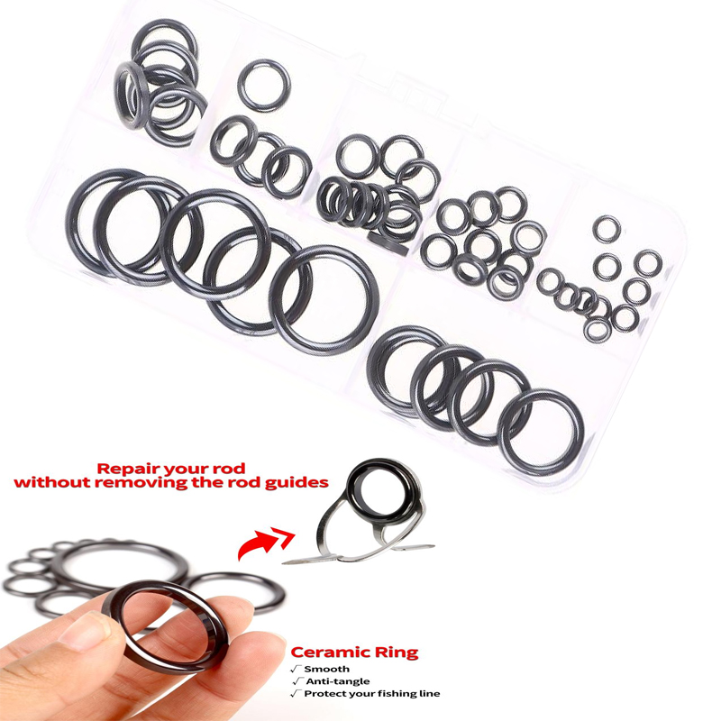 Fishing Rod Repair Kit - Betrouwbare reparatieset voor hengels; inclusief Alconite