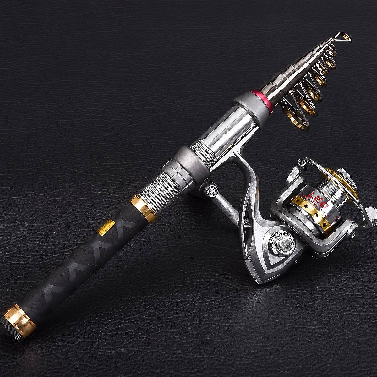 Fishing Rod Travel - AD45 Hengel- en Molencombinatie, Telescopische Carbon
