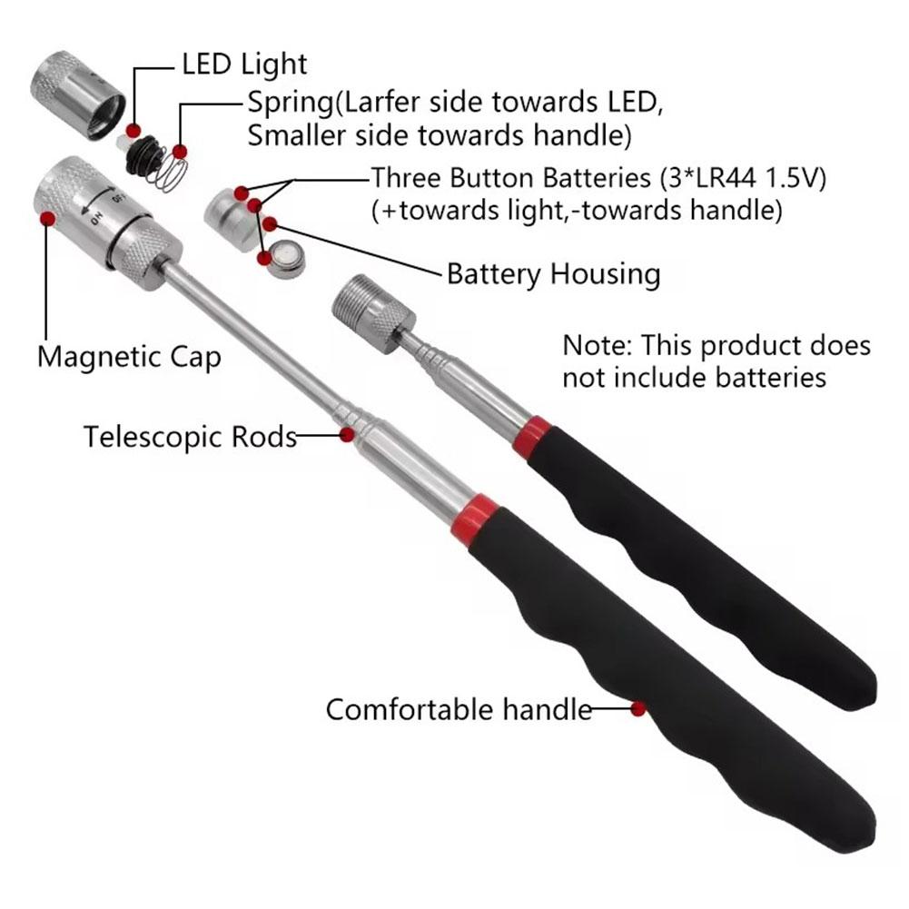 Telescopische magnetische pen  - Fishing Rod Telescopic recensie en prijs