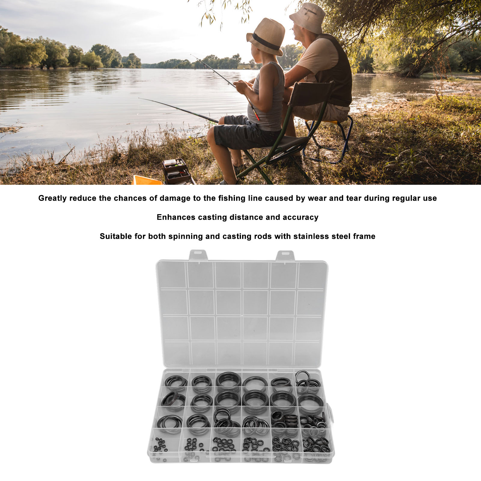 Reparatieset voor hengelgeleid - Fishing Rod Repair Kit recensie en prijs