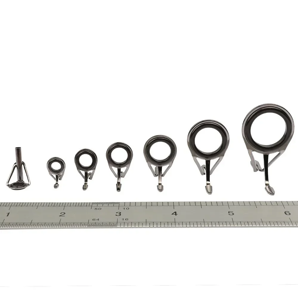 7 stks/set Visgerei Roestvrij  - Fishing Rod Repair Kit recensie en prijs